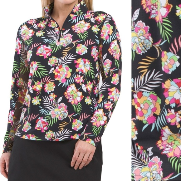 Ibkul Long Sleeve Golf Shirt - Picture 1 of 6